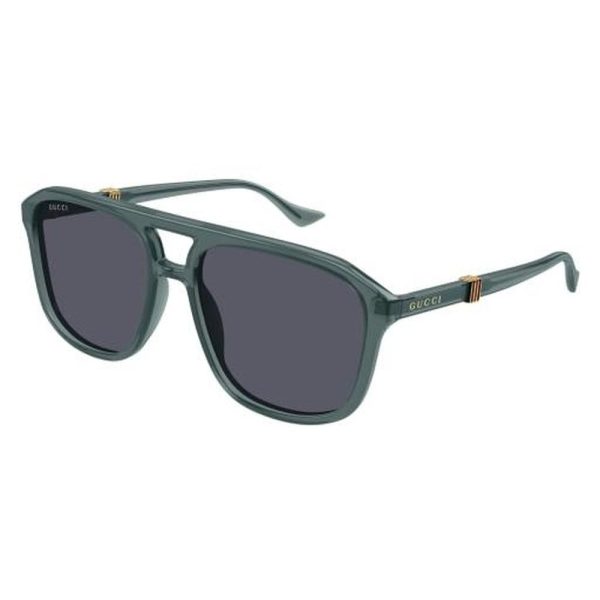 GUCCI GG1494S 003 57 - Sheet full Gucci GREEN Square - Image 3
