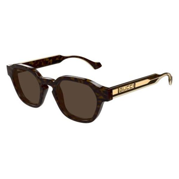 GUCCI GG1730S 002 50 - Sheet full Gucci Havana Round - Image 3