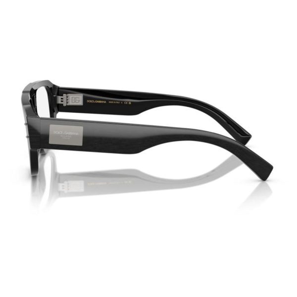 DOLCE & GABBANA DG3406 2820 56 - Sheet full DOLCE&GABBANA Black Square - Image 3