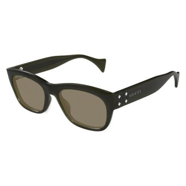 GUCCI GG1706S 003 55 - Sheet full Gucci GREEN Square - Image 3