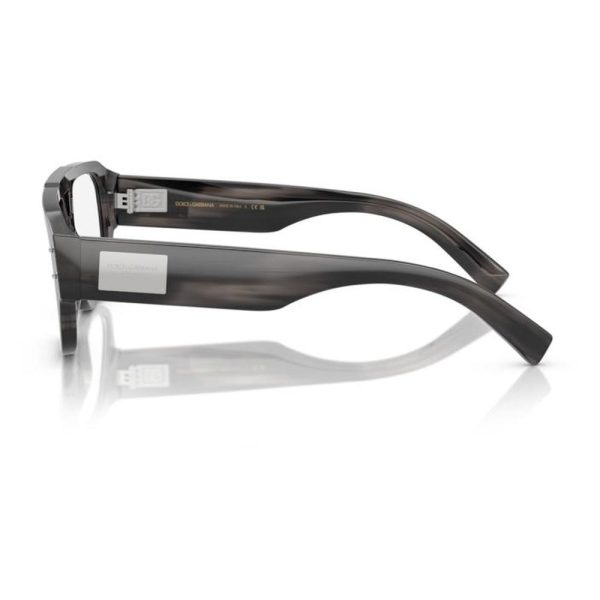 DOLCE & GABBANA DG3406 3440 56 - Sheet full DOLCE&GABBANA Grey Square - Image 3