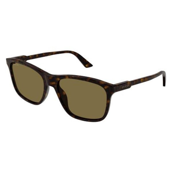 GUCCI GG1819S-002 57 - Sheet full Gucci Brown Square - Image 3
