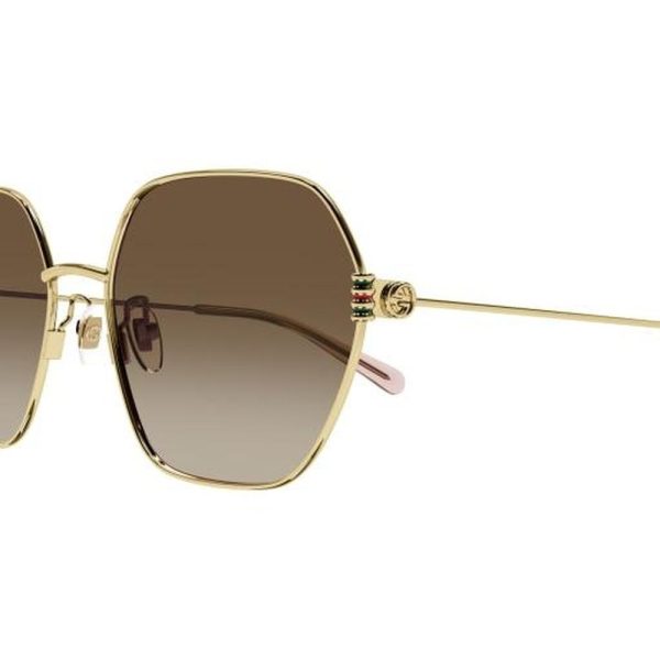 GUCCI GG1285SA 002 60 - Metal full Gucci Rose GOLD Hex - Image 3