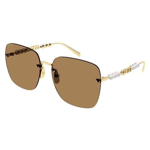 GUCCI GG1923SA 003 63 - 3 pcs Gucci Rose GOLD Square - Image 3