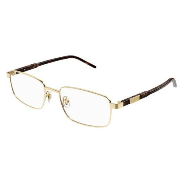 GUCCI GG1801O 002 54 - Metal full Gucci Gold Square - Image 3