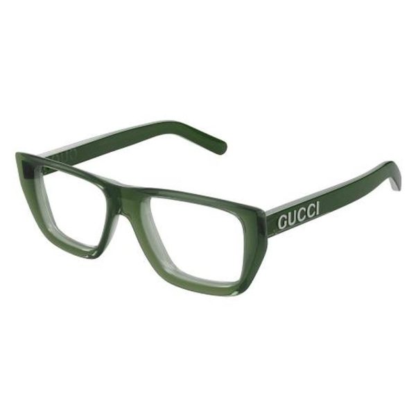 GUCCI GG1724O 004 52 - Sheet full Gucci GREEN Square - Image 3