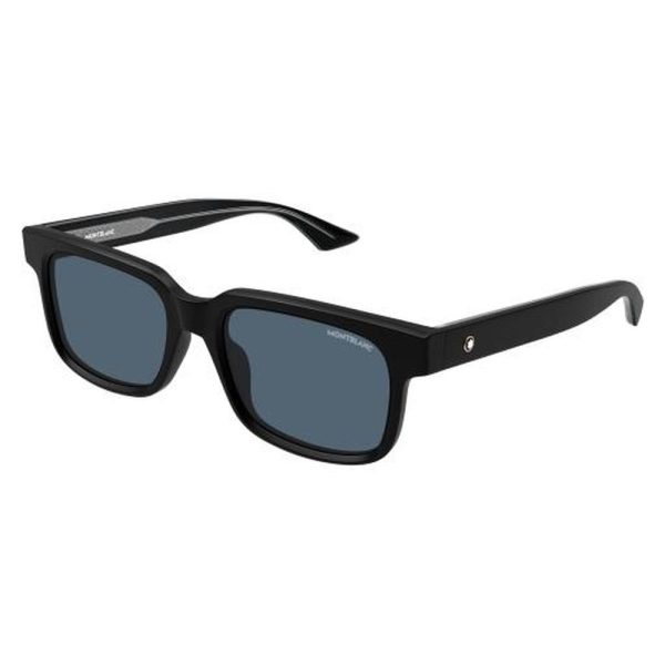 MONT BLANC MB0383S 003 54 - Sheet full MONT BLANC Black Square - Image 3