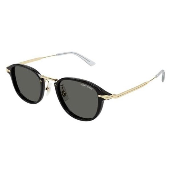 MONT BLANC MB0336S 001 48 - METAL SHEET MONT BLANC Black Square - Image 3