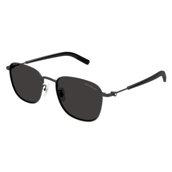 MONT BLANC MB0392SA 001 55 - Metal full MONT BLANC Black Square - Image 3
