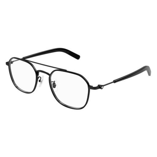 MONT BLANC MB0391OA 004 51 - Metal full MONT BLANC Black Square - Image 3
