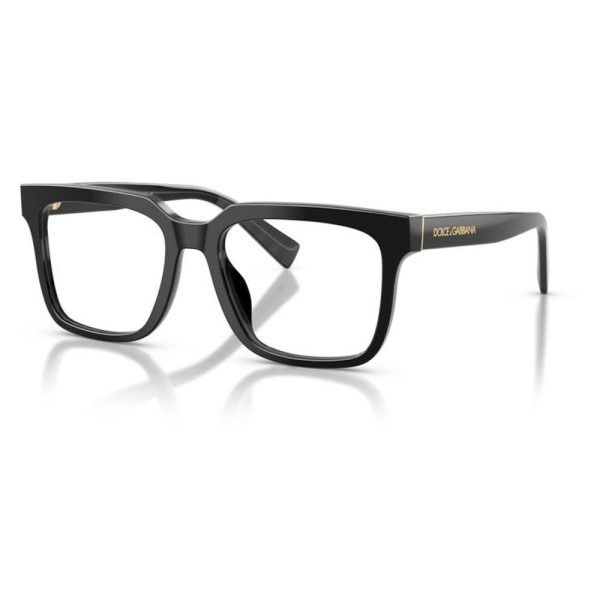 DOLCE & GABBANA DG3422 501 53 - Sheet full DOLCE&GABBANA Black Square - Image 3