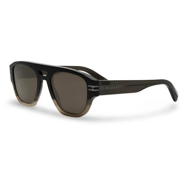 BVLGARI BV40040I 65E 53 - Sheet full BVLGARI Brown Square - Image 3