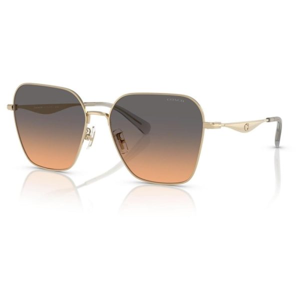 COACH 0HC7168 900518 58 - Metal full COACH Gold Ladies - Image 3