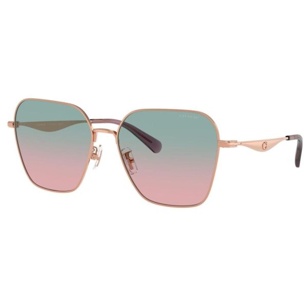 COACH 0HC7168 93310Q 58 - Metal full COACH Rose GOLD Ladies - Image 3