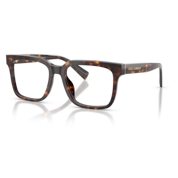 DOLCE & GABBANA DG3422 502 53 - Sheet full DOLCE&GABBANA Havana Square - Image 3