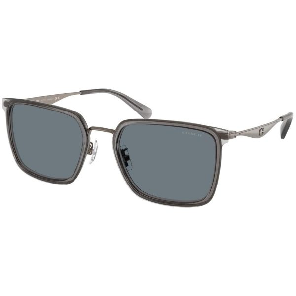 COACH 0HC7171 945755 56 - METAL SHEET COACH Gunmetal Square - Image 3