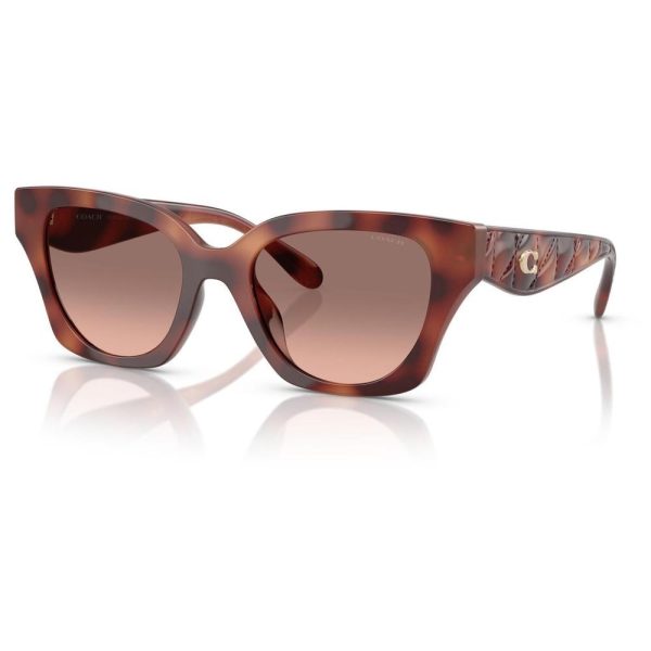 COACH 0HC8418U 577413 53 - Sheet full COACH Brown Cateye - Image 3