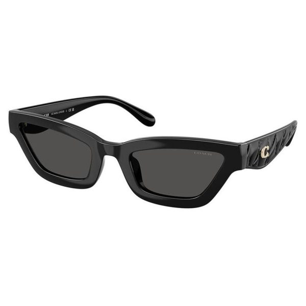 COACH 0HC8420U 500287 55 - Sheet full COACH Black Cateye - Image 3