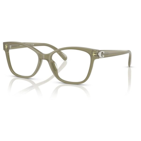 COACH HC6246U 5840 53 - Sheet full COACH GREEN Cateye - Image 3
