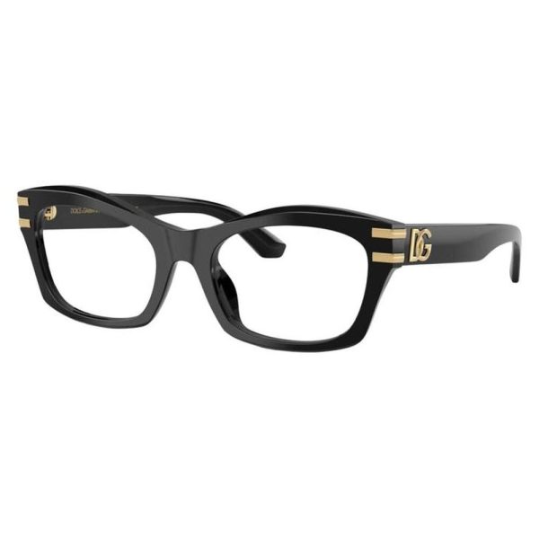 DOLCE & GABBANA DG3420 501 52 - Sheet full DOLCE&GABBANA Black gold Ladies - Image 3