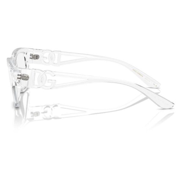 DOLCE & GABBANA DG5110 3133 53 - Sheet full DOLCE&GABBANA Transparent Square - Image 3