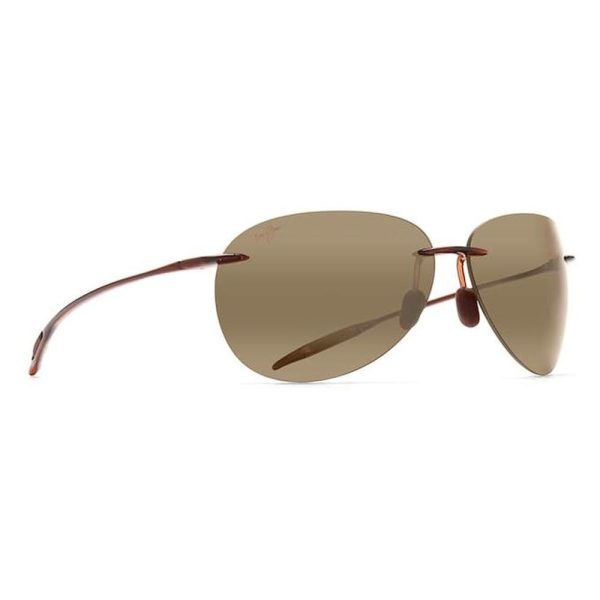MAUI JIM MJ0421S 002 63 - 3 pcs MAUI JIM Brown Aviator - Image 3