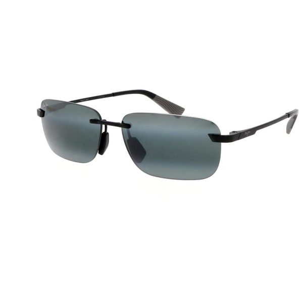 MAUI JIM MJ624 02 59 - 3 pcs MAUI JIM Black Square - Image 3