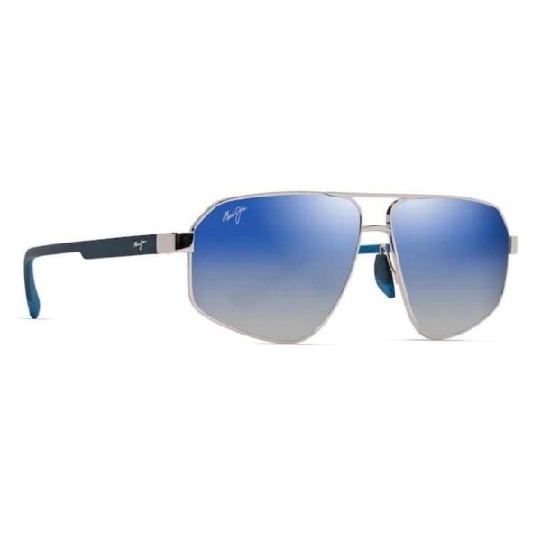 MAUI JIM MJ620 17 60 - Metal full MAUI JIM Silver Square - Image 3
