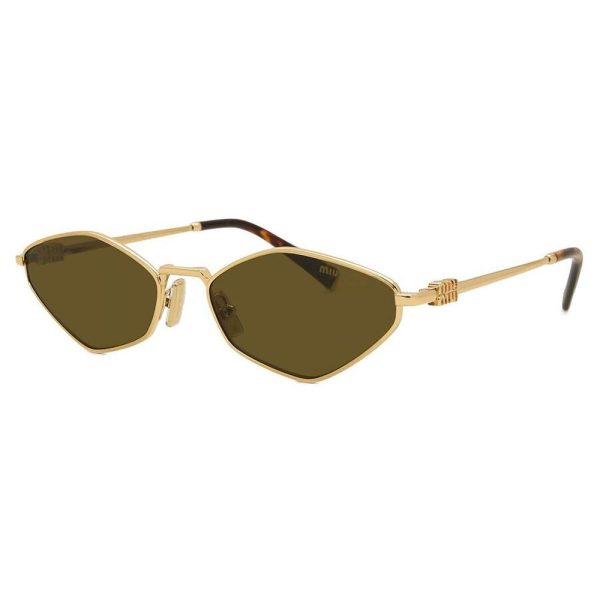 MIU MIU SMU 56Z 5AK09Z 56 - Metal full MIU MIU Gold Ladies - Image 3
