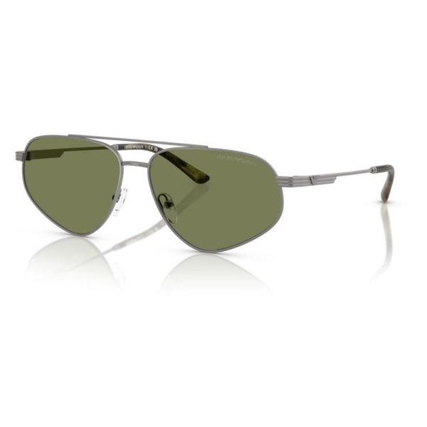 EMPORIO ARMANI EA2156 30032A 59 - Metal full EMPORIO ARMANI Gunmetal Square - Image 3