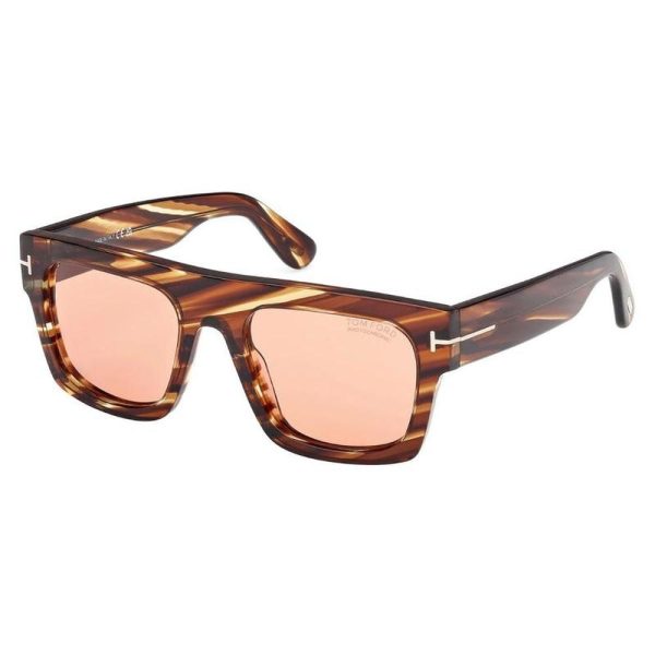 TOM FORD TF711 53E 53 - Sheet full TOMFORD Brown Square - Image 3