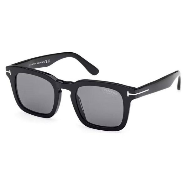 TOM FORD TF751 01D 50 - Sheet full TOMFORD Black Square - Image 3
