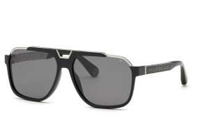 PHILIPP PLEIN PP046M 700 61 - Sheet full PHILIPP PLEIN Silver black Square