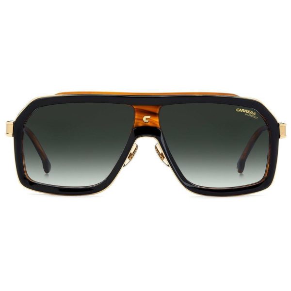 CARERRA CA 1053/S/TI 37N9K 60 - METAL SHEET CARRERA Black gold Square