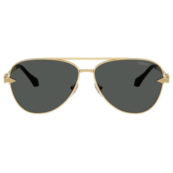 VERSACE VE2283 100287 61 - Metal full VERSACE Gold Aviator