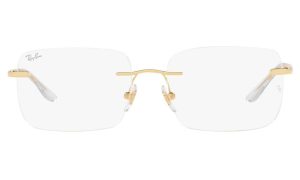RAYBAN RB6483I 3127 53 - 3 pcs Rayban Gold Square