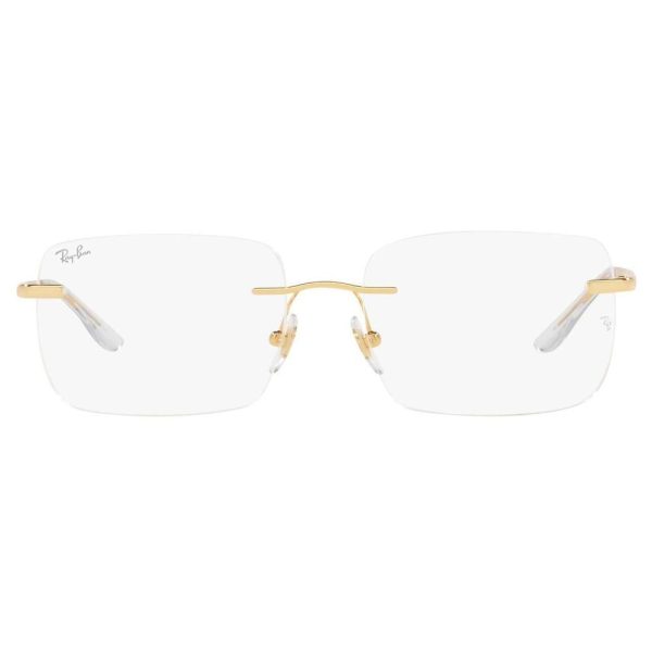 RAYBAN RB6483I 3127 53 - 3 pcs Rayban Gold Square