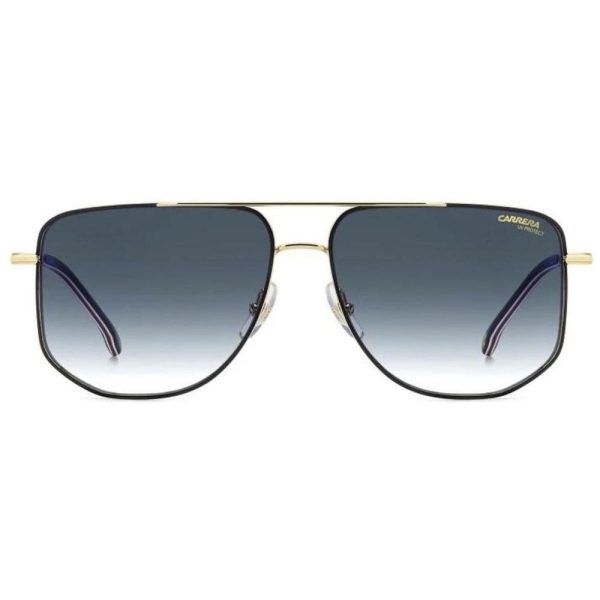 CARRERA 355/S RHL08 59 - Metal full CARRERA Black gold Square