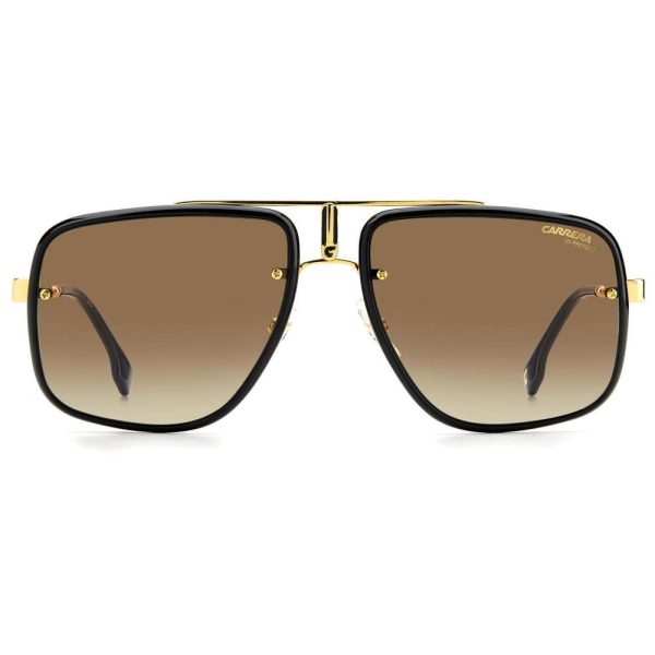 CARERRA CA GLORY II 00186 59 - METAL SHEET CARRERA Black gold Square
