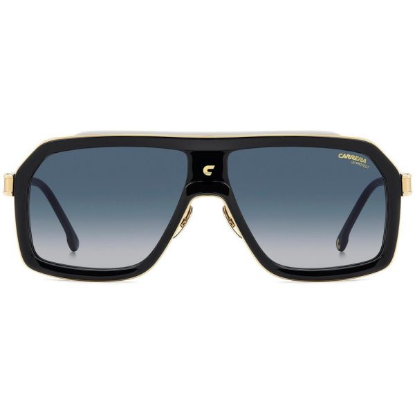 CARRERA CA 1053/S/TI 80S08 60 - METAL SHEET CARRERA Black gold Square