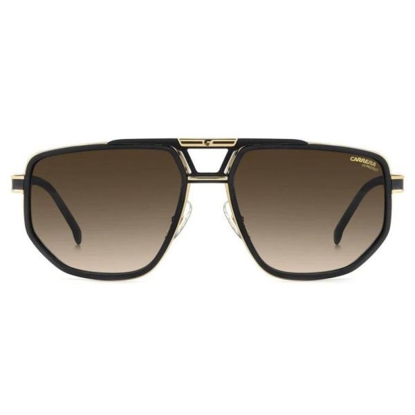 CARRERA 1072/S I4686 61 - METAL SHEET CARRERA Black gold Square