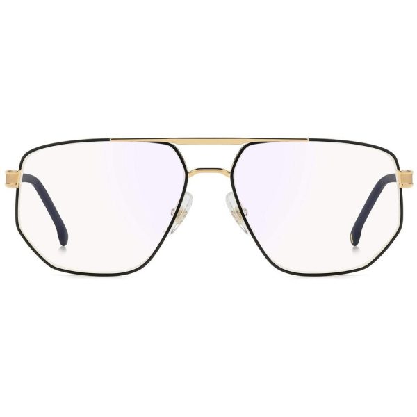 CARRERA 1141 I46 145 - Metal full CARRERA Black gold Square