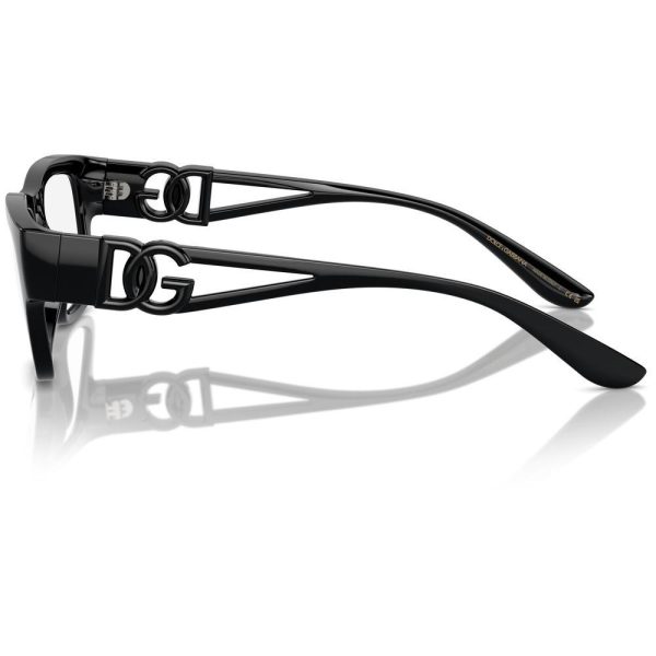 DOLCE & GABBANA DG5110 501 53 - Sheet full DOLCE&GABBANA Black Square - Image 2