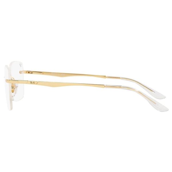 RAYBAN RB6483I 3127 53 - 3 pcs Rayban Gold Square - Image 2