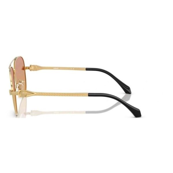 VERSACE VE2283 1002EL 61 - Metal full VERSACE Rose GOLD Aviator - Image 2