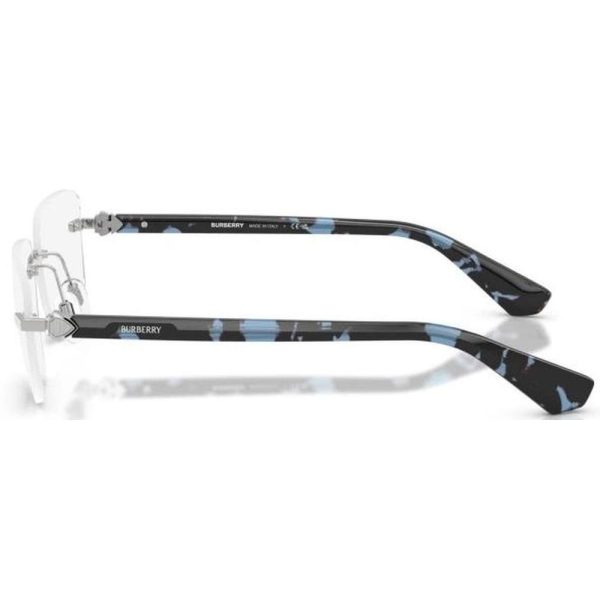 BURBERRY BE1392 1005 58 - 3 pcs BURBERRY Silver Square - Image 2