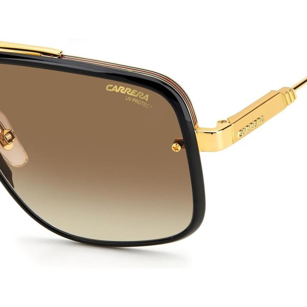 CARERRA CA GLORY II 00186 59 - METAL SHEET CARRERA Black gold Square - Image 2