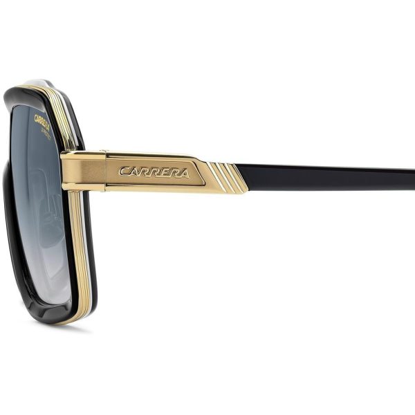 CARRERA CA 1053/S/TI 80S08 60 - METAL SHEET CARRERA Black gold Square - Image 2