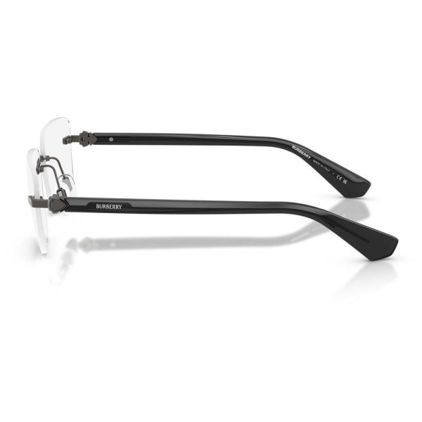 BURBERRY BE 1392 1316 58 - 3 pcs BURBERRY Gunmetal Square - Image 3