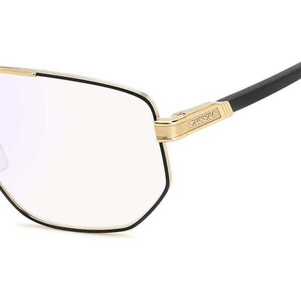 CARRERA 1141 I46 145 - Metal full CARRERA Black gold Square - Image 3